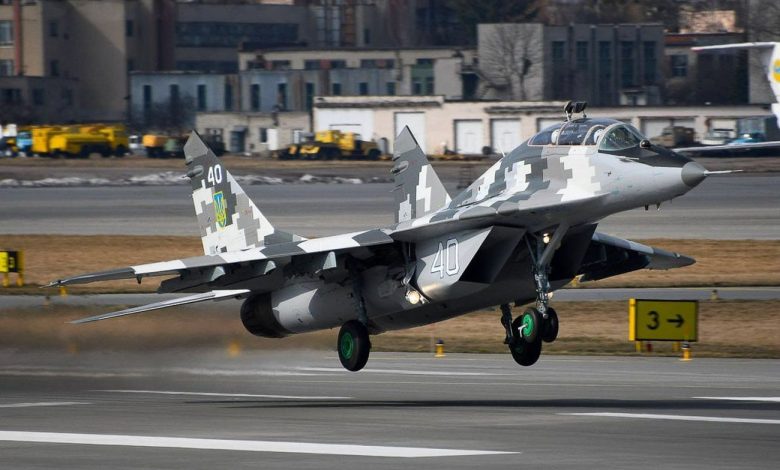 سقوط MiG-29 اوکراین