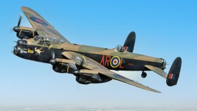 Battle of Britain Memorial flight Avro Lancaster cropped