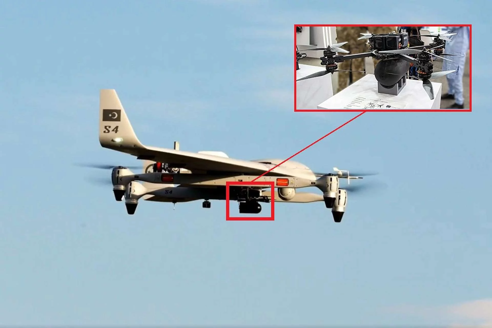 Baykars Kalkan VTOL Drone Achieves FPV Drone Launch Test Marking New Era in Airborne Motherships f2fe4425 Baykars Kalkan VTOL Drone Achieves FPV Drone Launch Test Marking New Era in Airborne Motherships f2fe4425