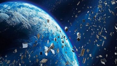 زباله های فضایی